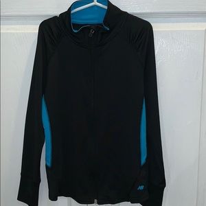 Black and blue jump suit from New Balance